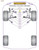 Powerflex Track Front Upper Arm To Chassis Bushes Camber Adjustable - Volkswagen Passat B5 (1996 - 2005) 4 Motion (1996 - 2005)