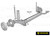 Whiteline Rear Anti Roll Bar (ARB) 20mm Heavy Duty Ford Fiesta (MK6) WS WT (2009-2013)
