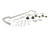 Whiteline Rear Anti Roll Bar (ARB) 22mm X Heavy Duty Blade Adjustable Honda Civic EG / EH (1992-1996)