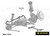 Whiteline Rear Anti Roll Bar (ARB) 22mm X Heavy Duty Blade Adjustable for Subaru Impreza GC / GF (1993-2000)