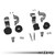 034 Motorsport Dynamic+ Sway Bar Bundle Package for Audi Q7 / SQ7 (4M / 4M.5)