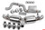 APR Cat Back Exhaust System - VW Golf MK7 R