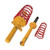 Spax PSX Suspension Kit - Adjustable Dampers & Lowering Springs for Fiat 124 Coupe, Sprot, Special From Chassis No 066059 9/69-76 - 40mm