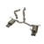 Subaru Impreza Saloon / Sedan 09 Onwards Manifold Back Exhaust System