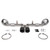 Fabspeed Porsche 911 992 GT3 / GT3 RS (2022+) Supercup Cat Back Exhaust System (Non Valved) with Polished Stainless Tips