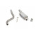Scorpion Cat Back Non Resonated Exhaust System 3" with Polished VXR Tailpipe for Vauxhall Corsa D VXR 1.6 (Z16) | 2007-2010