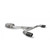 Scorpion Predator (Loud) Cat Back Resonated Exhaust System 3" with Carbon Ascari Tailpipes for Volkswagen Golf GTI MK6 | 2009-2013