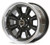 ULTRALITE MINI WHEELS 13 X 7J - ET10 - 4 X 101.6 PCD - BLACK WITH POLISHED RIM