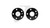 Perfco Hubcentric 16mm Wheel Spacers (Pair) + Bolts - Nissan Almera (V10) 2000-2006