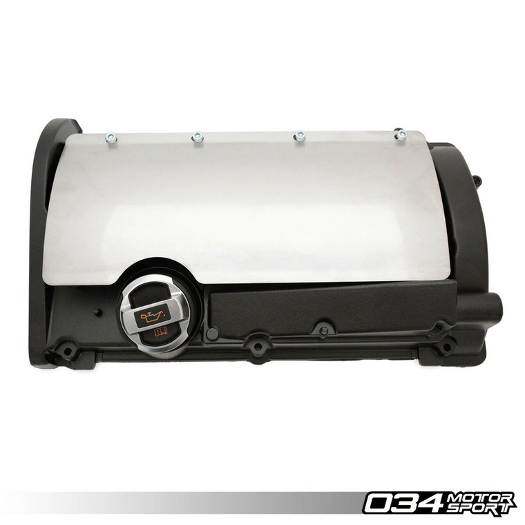 034Motorsport Coil Cover, 1.8T, Stainless Steel Raw