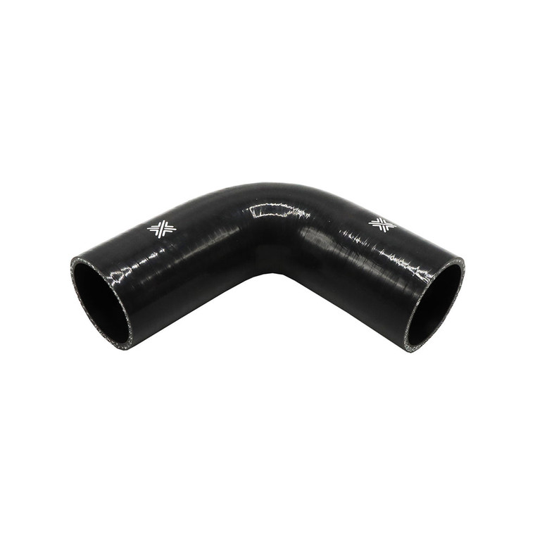 Pipercross Silicone Hose Black - 90 Degree - 61mm Bore - 152mm Leg Length