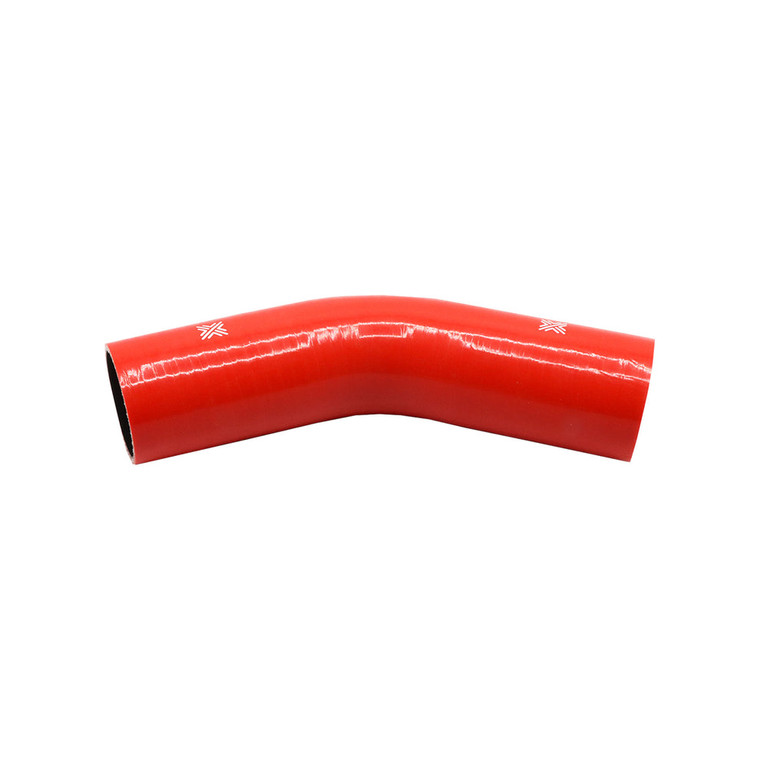 Pipercross Silicone Hose Red - 45 Degree - 61mm Bore - 152mm Leg Length