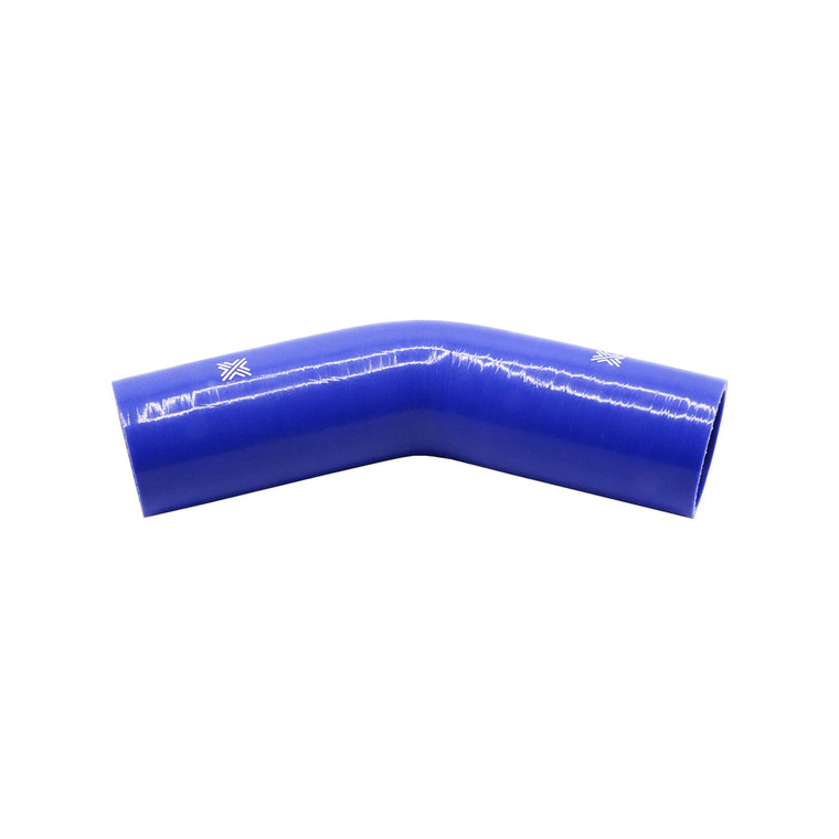 Pipercross Silicone Hose Blue - 45 Degree - 61mm Bore - 152mm Leg Length