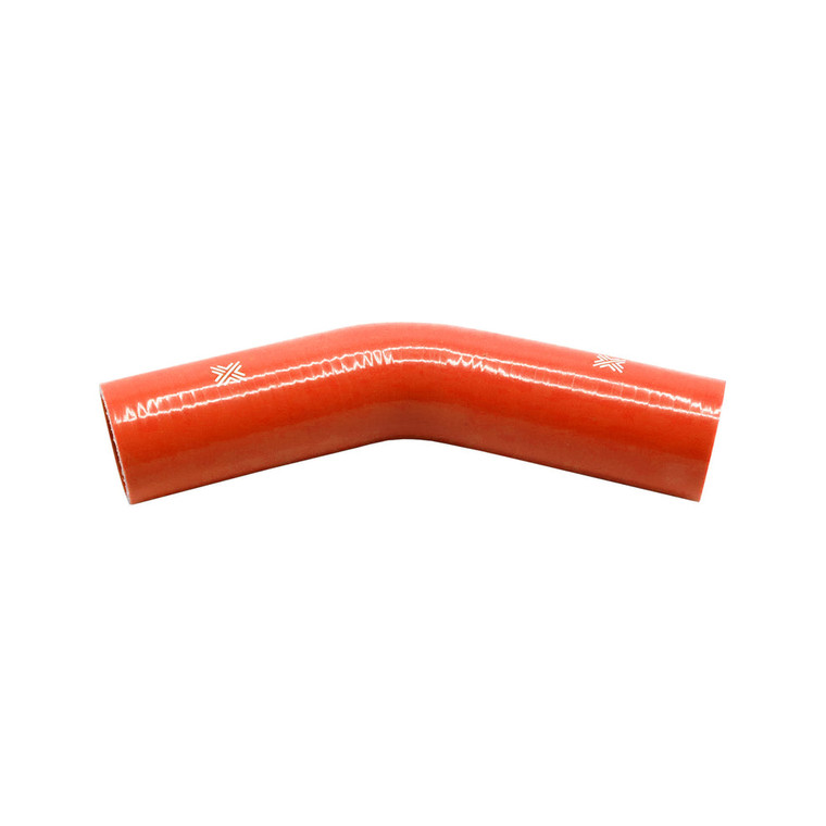 Pipercross Silicone Hose Red - 45 Degree - 50.8mm Bore - 152mm Leg Length