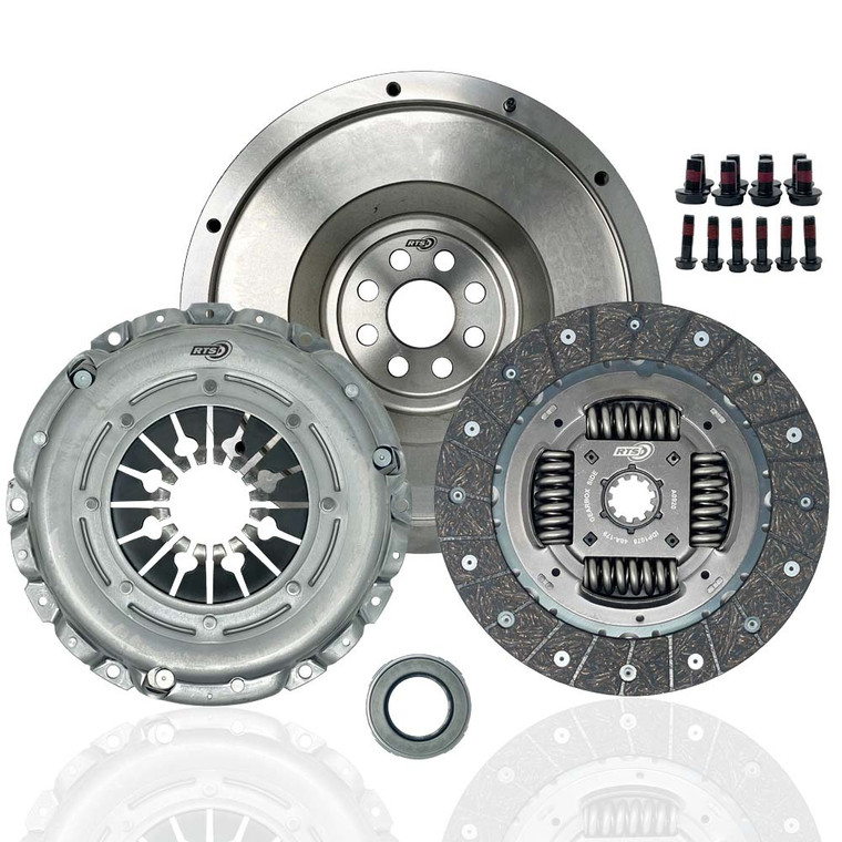 RTS Performance SMF Clutch Kit with Single Mass Flywheel – BMW E36 / E46 / E39 (Pre 2003 10 Spline Models)