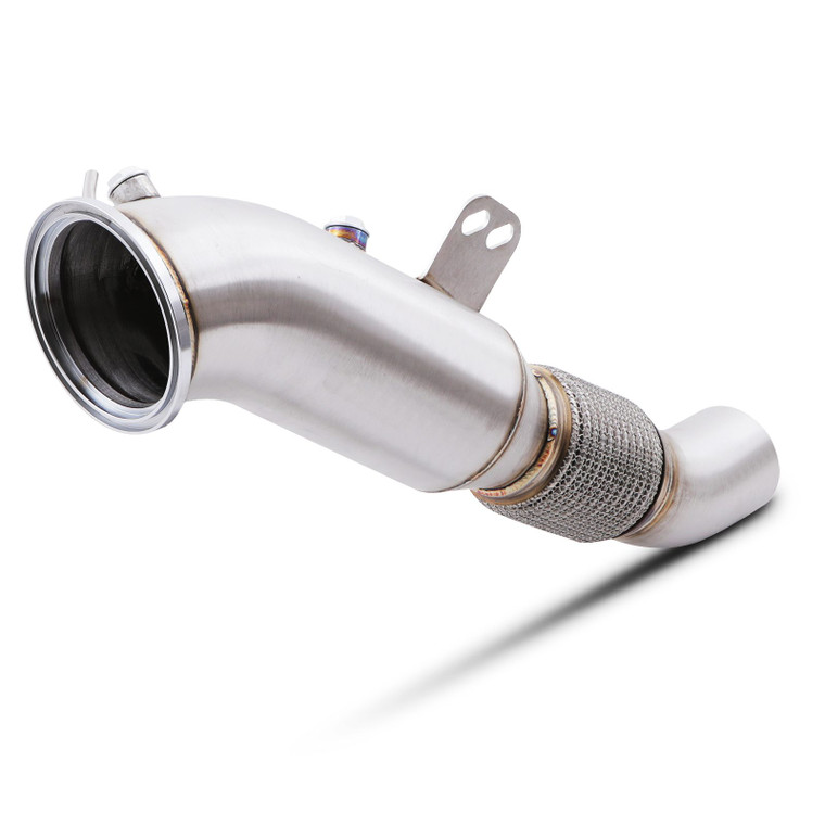 Gravity Exhaust Decat Downpipe (4.5 inch)– BMW 1 Series F20 M140i B58 (16-19)