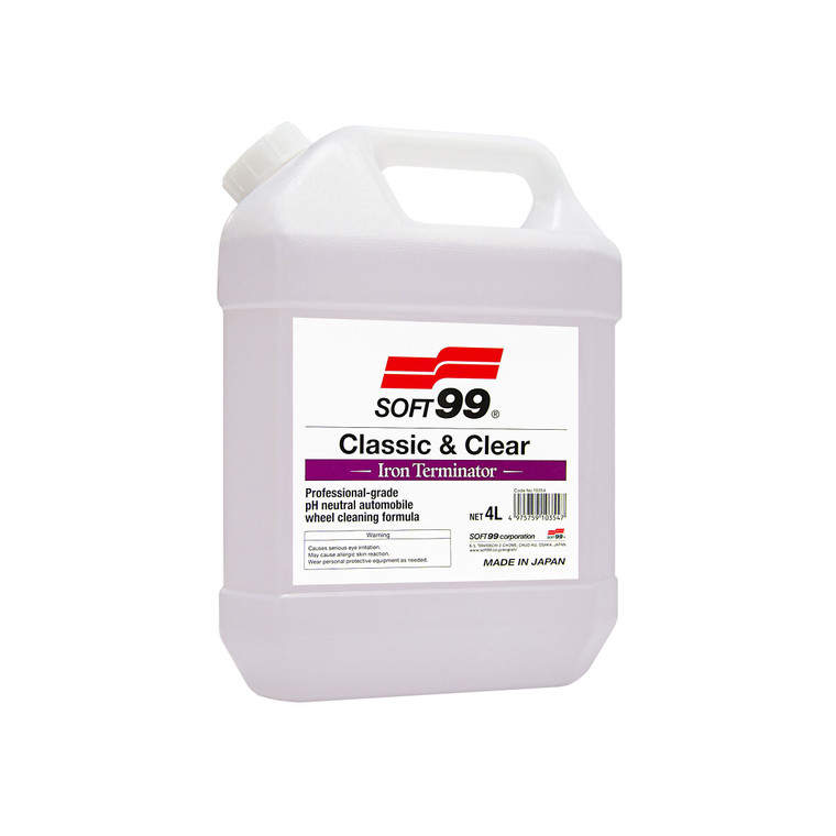 SOFT99 Iron Terminator - Wheel Cleaning Agent - 4L