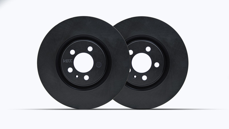 Vagbremtechnic Plain 256mm Rear Brake Discs (1J / 8N Platform) PAIR