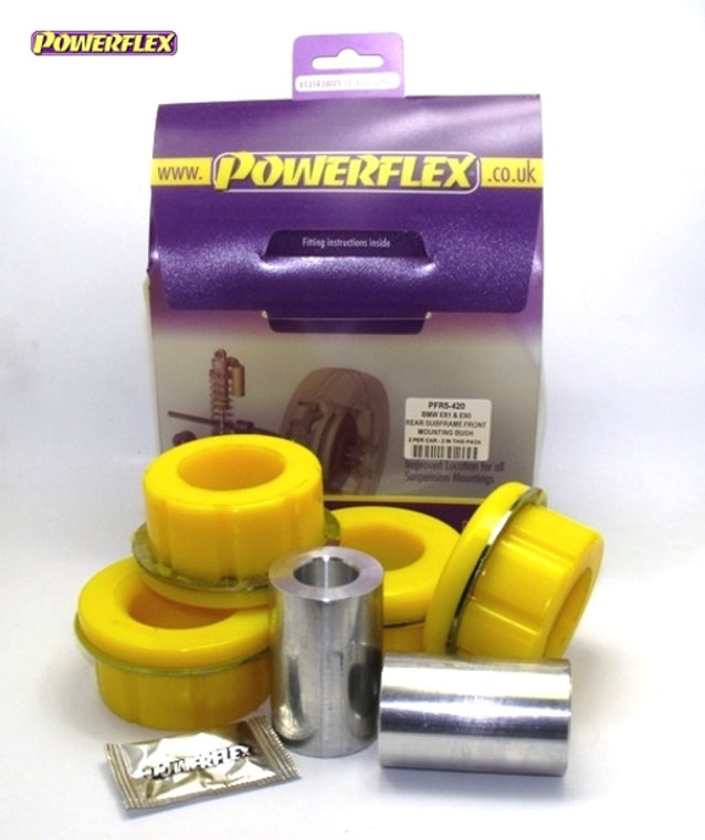 Powerflex Rear Subframe Front Mounting Bushes - BMW E90, E91, E92 & E93 3 Series xDrive (2005-2013)