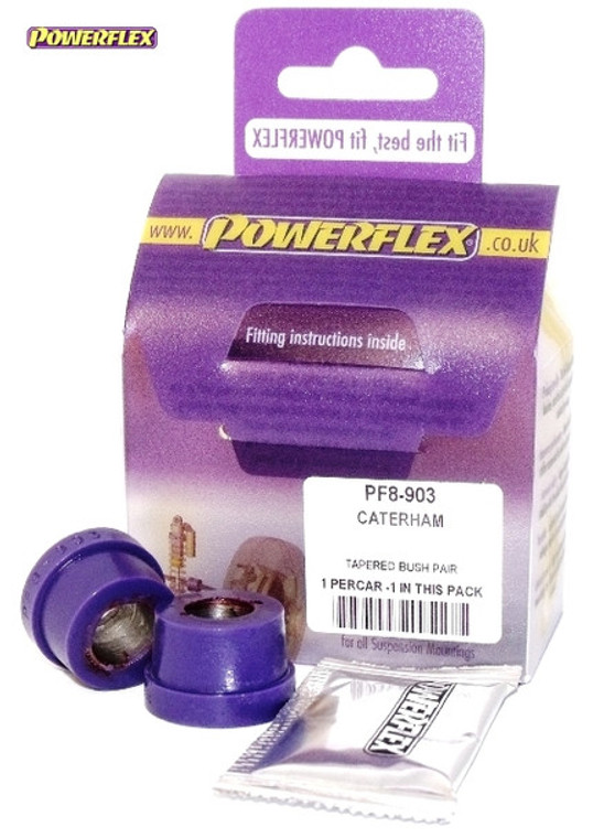 Powerflex DeDion "A" Frame Centre Bushes - CATERHAM 7 Imperial Chassis DeDion without Watts Linkage (1973-2006)