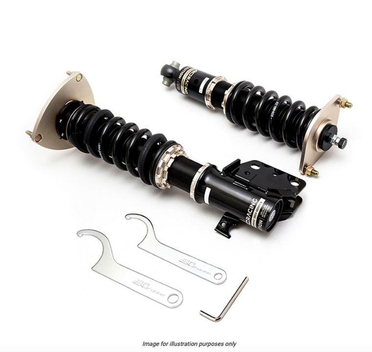 BC Racing BR Series Coilovers - BMW M3 / M4 Competition AWD (G80 / G82) 2021+ (True Rear Coilovers)