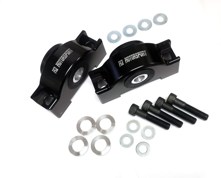 M2 Motorsport Billet Alloy Front Lower Engine Mounts - 2PC Set - Honda Civic EG / EK - Integra DC2 - B-Series D-Series (92-00)