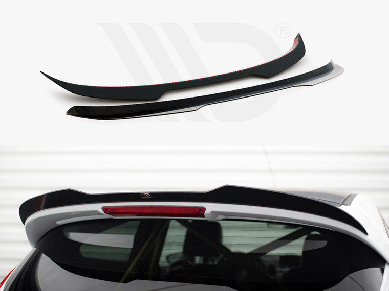 Maxton Spoiler Cap Ford Fiesta MK7 ST Facelift (Gloss Black)