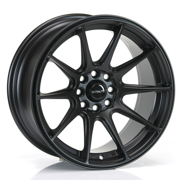 ULTRALITE UL11 - 16 inch X 8J - 4x100/108 - ET25 - Matt Black - SET OF 4