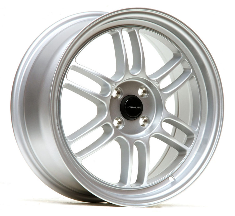 ULTRALITE F1 - 17 inch X 7.5J - 4x108 - ET42 - Gloss Silver - SET OF 4