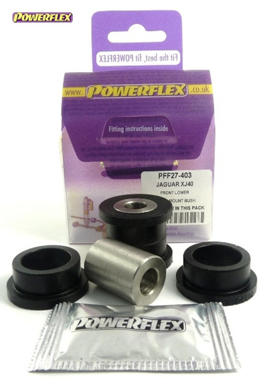 Powerflex Front Lower Shock Mount Bushes - Jaguar XJ6, XJ6R - X300 & X306 (1994-1997)