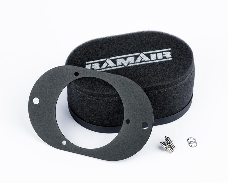 Ramair Carburettor Foam Air Filter with Baseplate to fit Weber 23/32 TLD - 100mm Internal Height