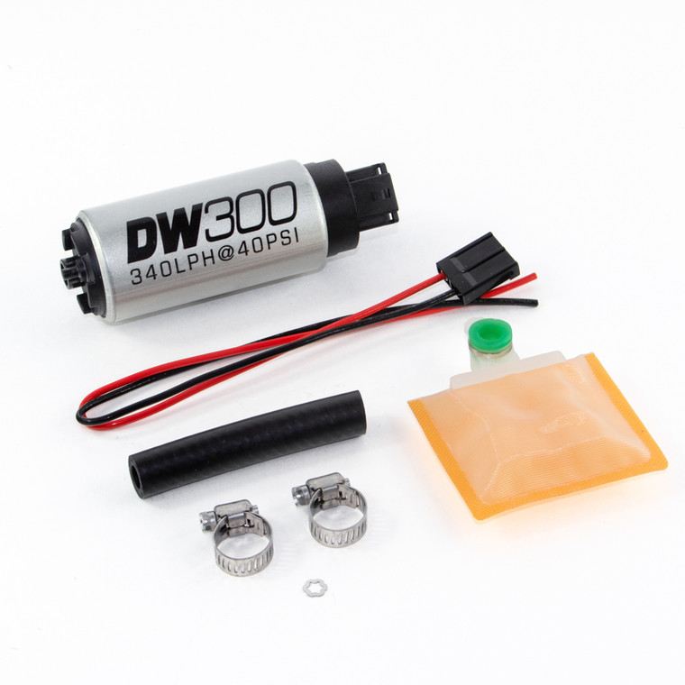 Deatschwerks DW300 Series 340lph In-tank Fuel Pump with Universal Install Kit