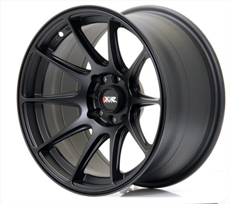 XXR 527 - 15 inch X 8.25J - 4x100 / 4x108 - ET0 - Matt Black - SET OF 4