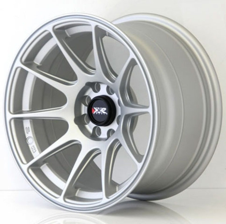 XXR 527 - 16 inch X 8.25J - 4x100 / 4x108 - ET0 - Matt Silver - SET OF 4