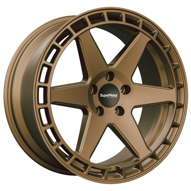 Supermetal Charger - 20 inch X 9J - 5 x 120 ET45 - Ultra Matt Bronze - VW Transporter T5 / T6 - SET OF 4