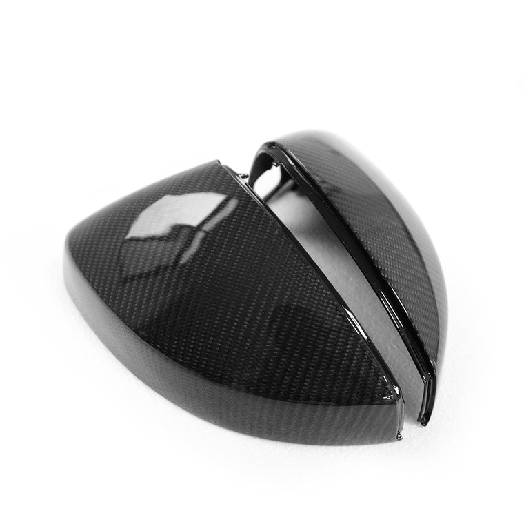 CT Carbon Audi A3 S3 RS3 (8V) Carbon Fibre Mirror Covers - With Lane Assist