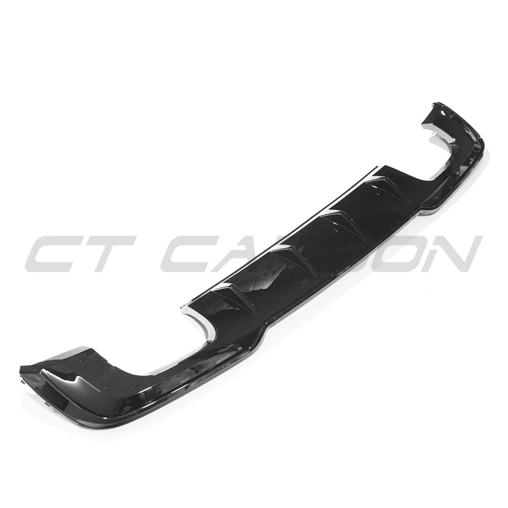Audi A3 / S3 8V Facelift Sportback 5 Door Gloss Black Diffuser - BLAK by CT Carbon Audi A3 / S3 8V Facelift Sportback 5 Door Gloss Black Diffuser - BLAK by CT Carbon