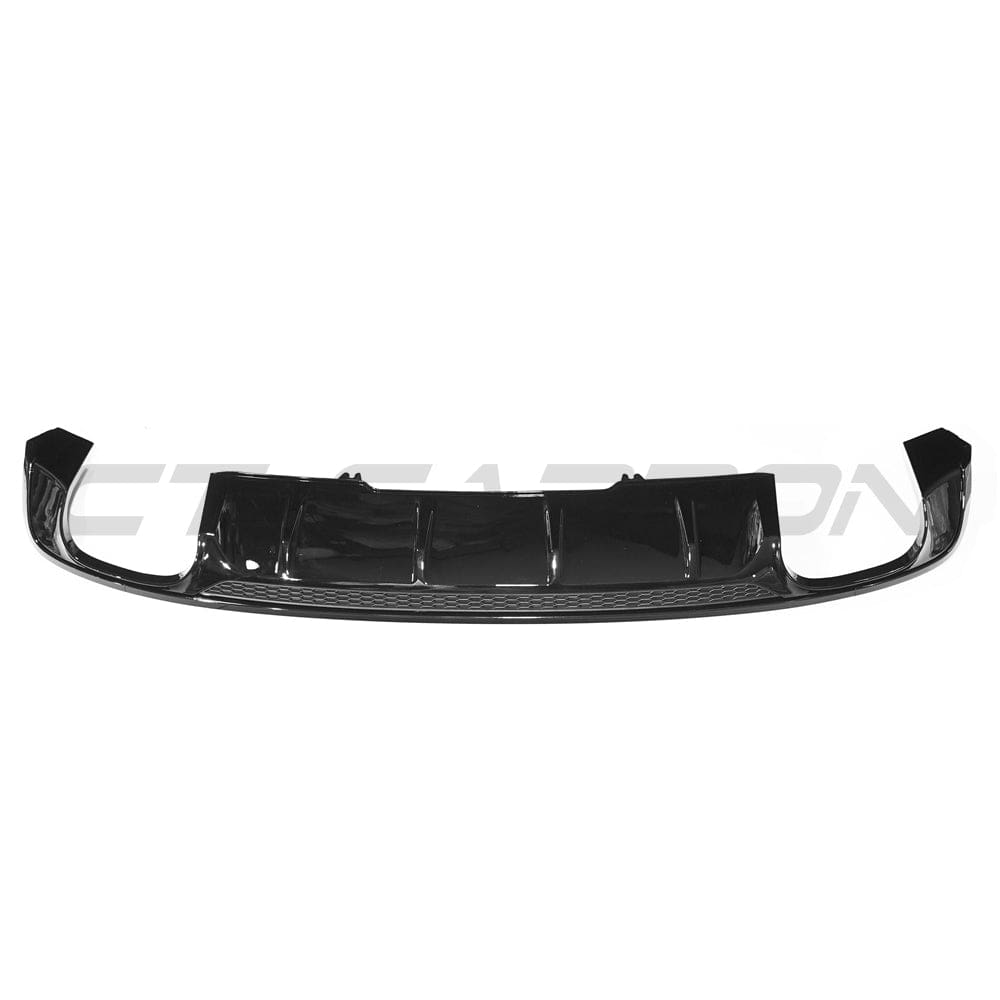 Audi A4 / S4 B9 2016-2019 Gloss Black Diffuser - BLAK by CT Carbon Audi A4 / S4 B9 2016-2019 Gloss Black Diffuser - BLAK by CT Carbon