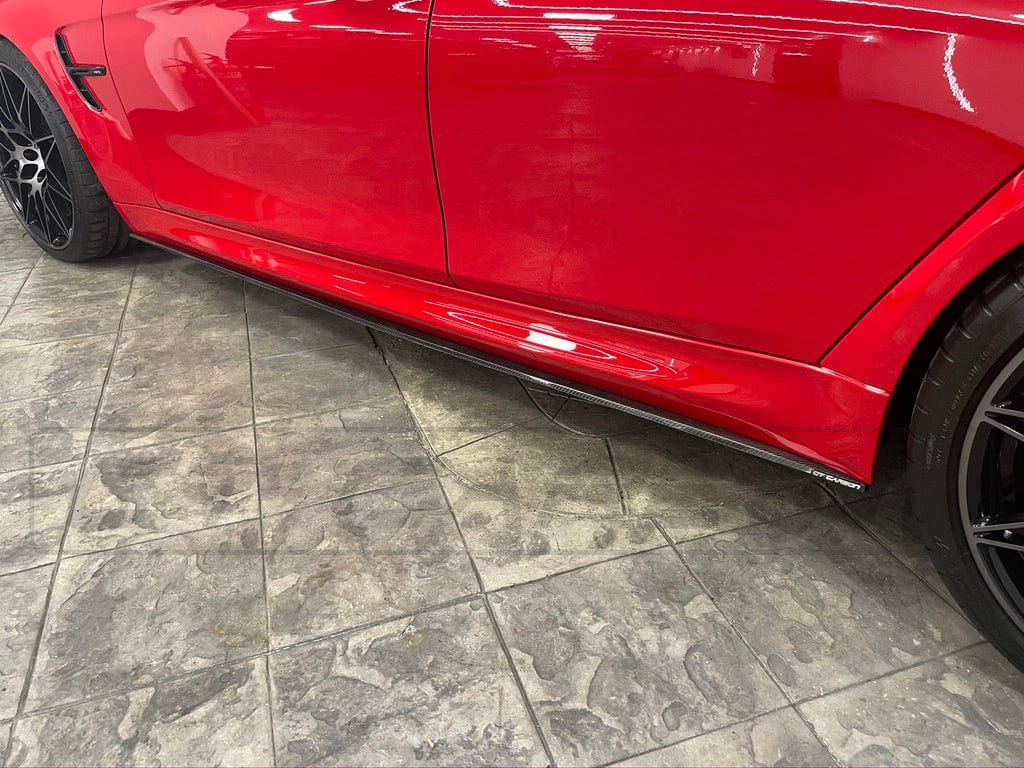 CT Carbon BMW M3 / M4 (F80 / F82 / F83) Carbon Fibre Side Skirts - MP Style CT Carbon BMW M3 / M4 (F80 / F82 / F83) Carbon Fibre Side Skirts - MP Style
