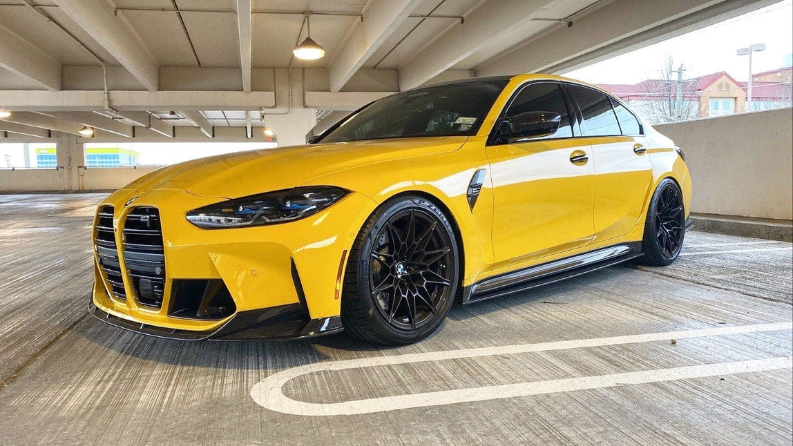 CT Carbon BMW M3 G80 / G81 Carbon Fibre Side Skirt Replacement - CT Design CT Carbon BMW M3 G80 / G81 Carbon Fibre Side Skirt Replacement - CT Design