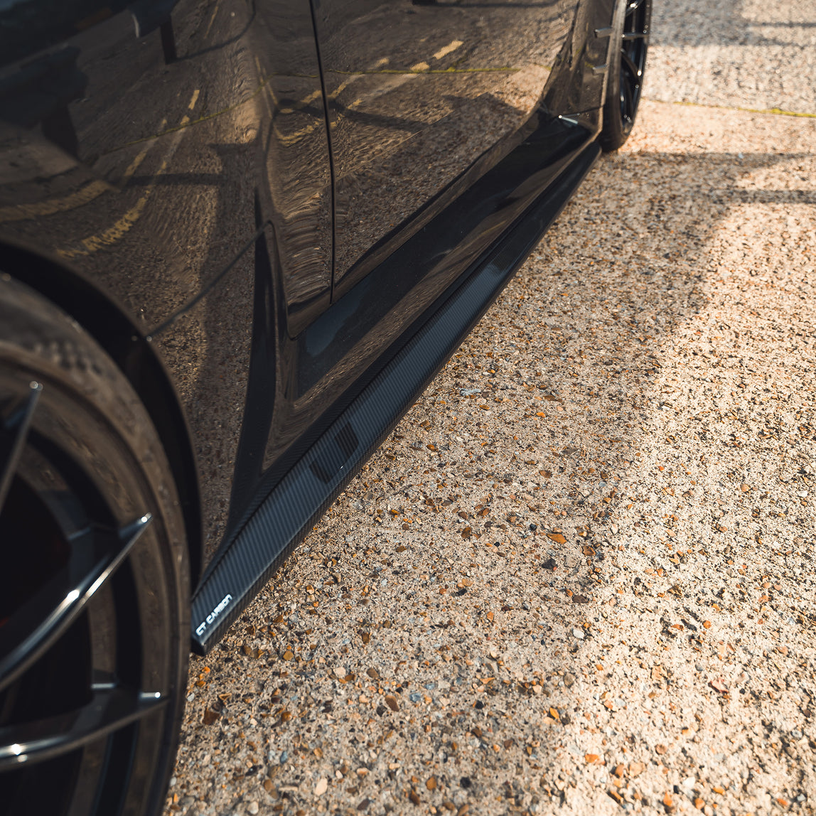 CT Carbon BMW M2 G87 Carbon Fibre Side Skirts - CT Design CT Carbon BMW M2 G87 Carbon Fibre Side Skirts - CT Design