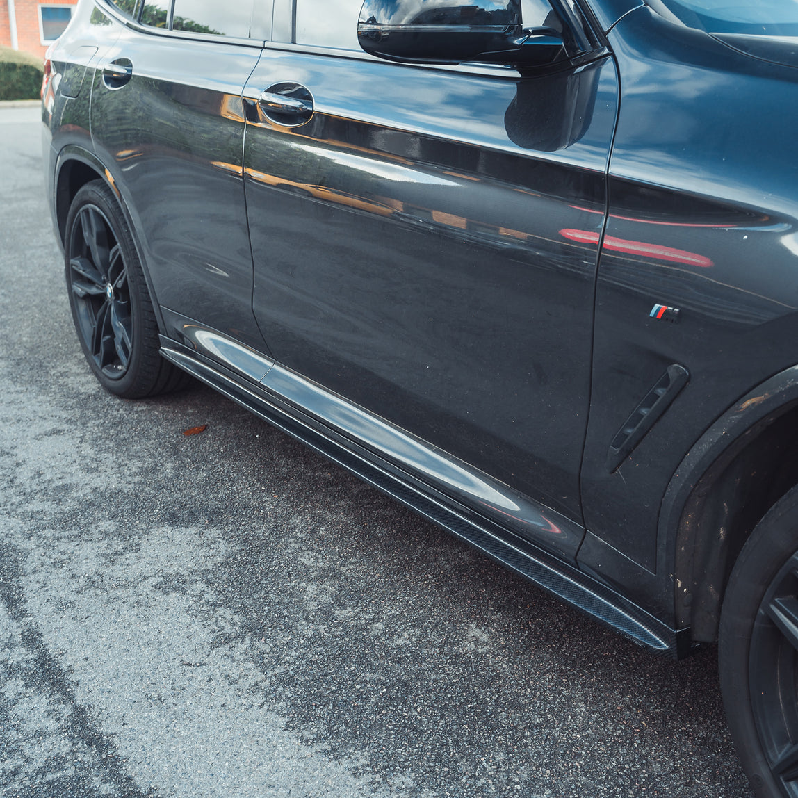 CT Carbon BMW X3M / X4M (F97 / F98) 2018-2021 Carbon Fibre Side Skirts - 3D Style CT Carbon BMW X3M / X4M (F97 / F98) 2018-2021 Carbon Fibre Side Skirts - 3D Style