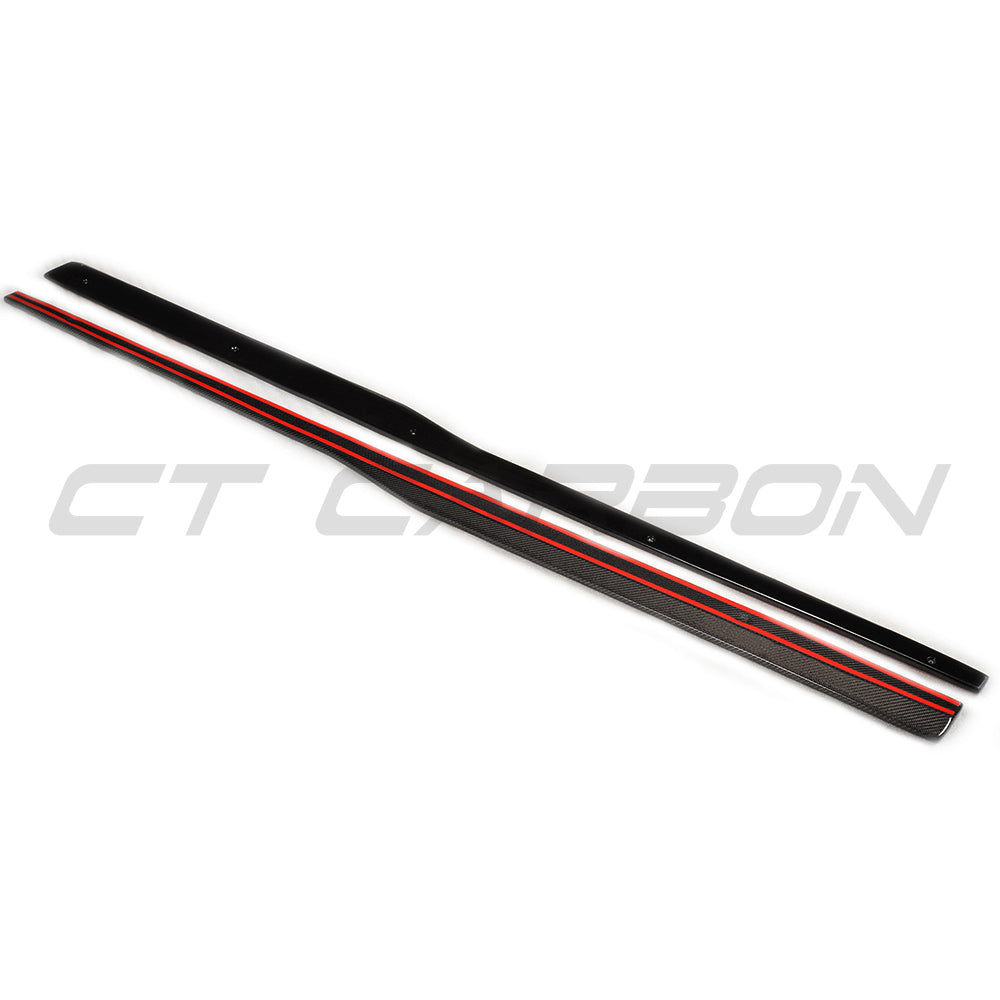 CT Carbon VW Golf GTD / GTI MK7 / MK7.5 2014-2020 Carbon Fibre Side Skirts CT Carbon VW Golf GTD / GTI MK7 / MK7.5 2014-2020 Carbon Fibre Side Skirts