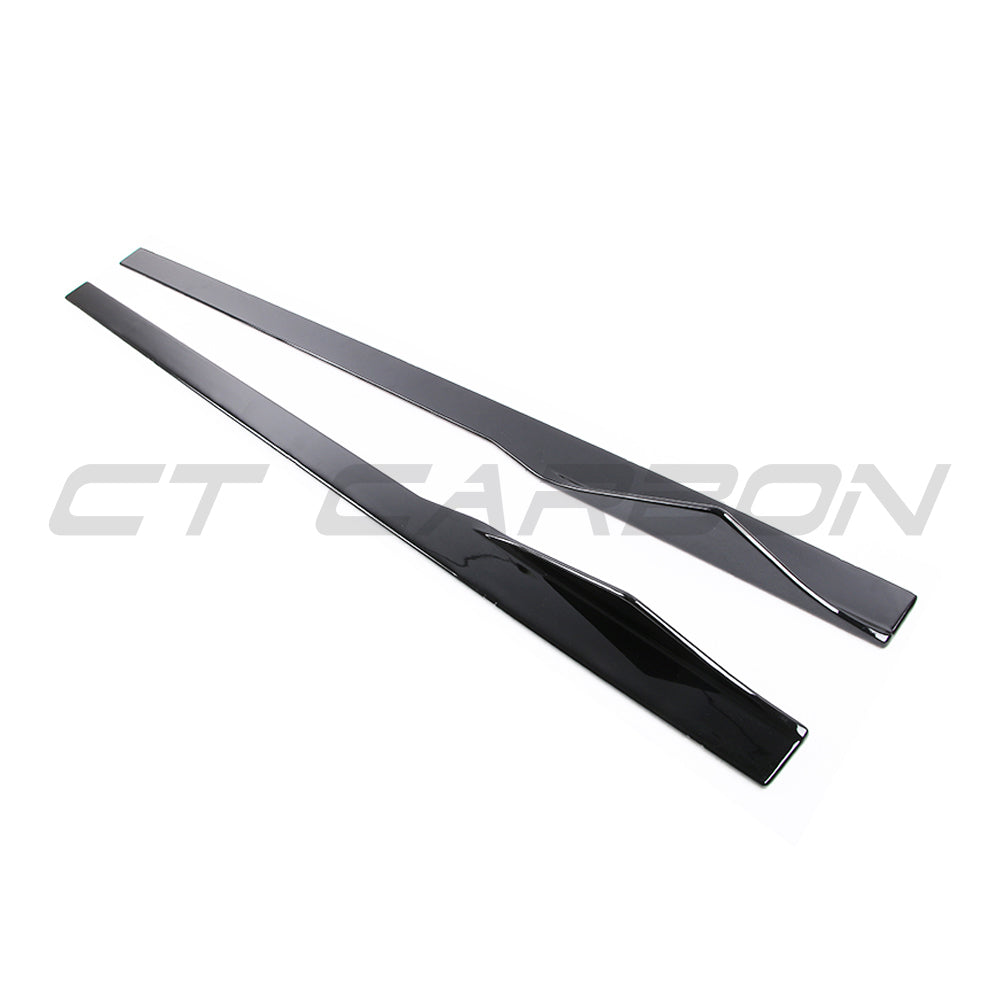BMW M2 / M2C F87 Gloss Black Side Skirts - BLAK by CT Carbon BMW M2 / M2C F87 Gloss Black Side Skirts - BLAK by CT Carbon