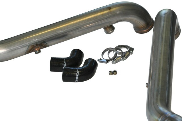 034Motorsport Bipipe Set, B5 Audi S4 & C5 Audi A6/Allroad 2.7T, Raw Stainless Steel with WMI Bungs 034Motorsport Bipipe Set, B5 Audi S4 & C5 Audi A6/Allroad 2.7T, Raw Stainless Steel with WMI Bungs