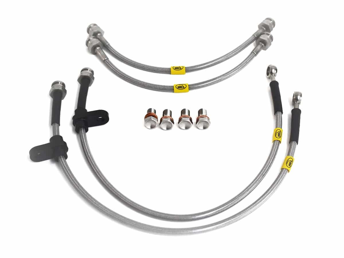 HEL Mitsubishi Colt 1.6 (1996-2004) Stainless Braided Brake Lines (SET OF 4) HEL Mitsubishi Colt 1.6 (1996-2004) Stainless Braided Brake Lines (SET OF 4)
