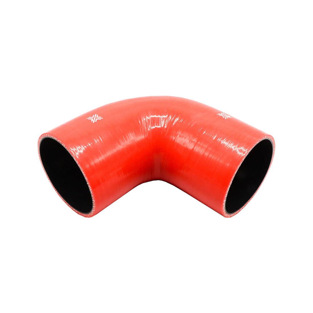 Pipercross Silicone Hose Red - 90 Degree - 102mm Bore - 152mm Leg Length Pipercross Silicone Hose Red - 90 Degree - 102mm Bore - 152mm Leg Length