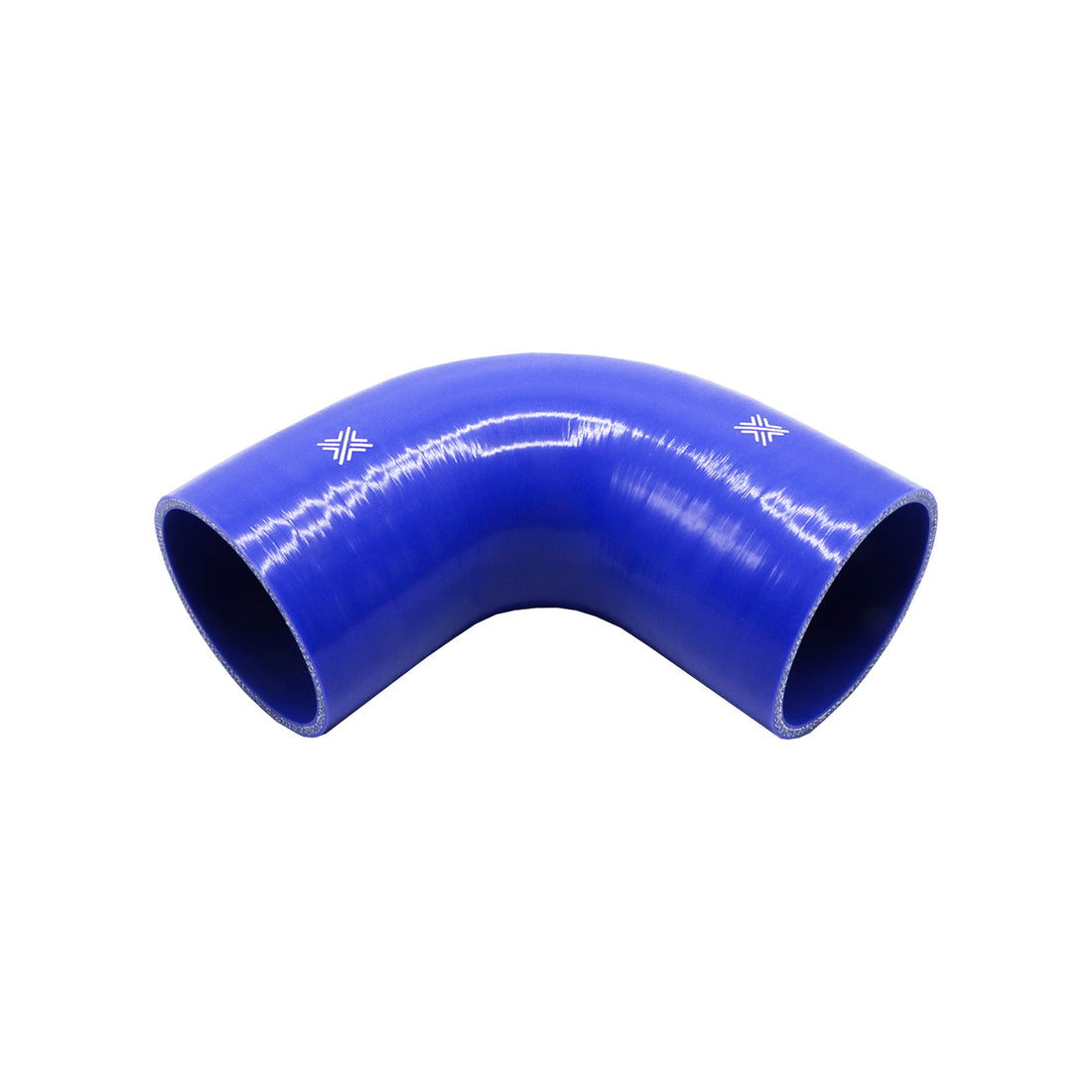 Pipercross Silicone Hose Blue - 90 Degree - 89mm Bore - 152mm Leg Length Pipercross Silicone Hose Blue - 90 Degree - 89mm Bore - 152mm Leg Length
