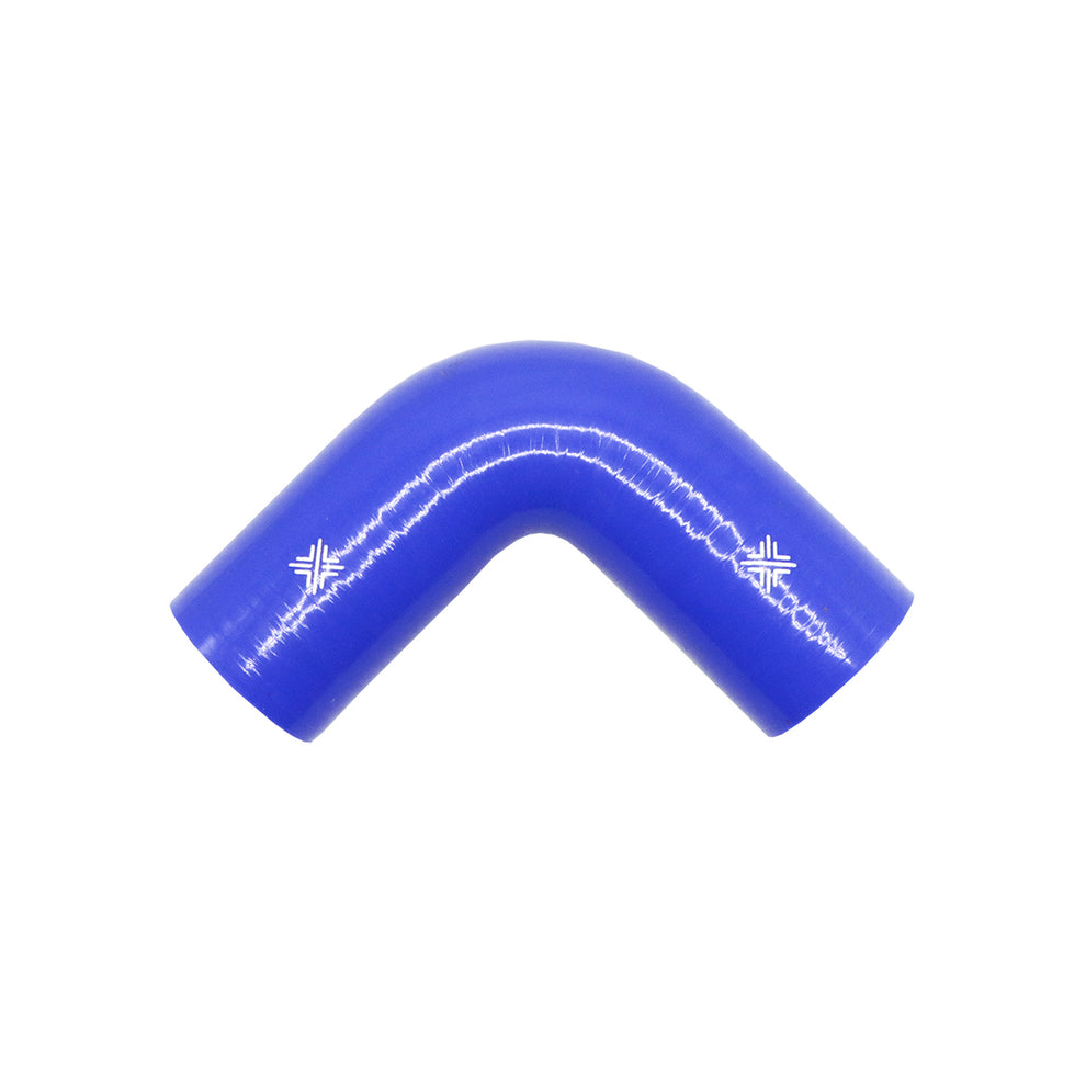 Pipercross Silicone Hose Blue - 90 Degree - 63mm Bore - 152mm Leg Length