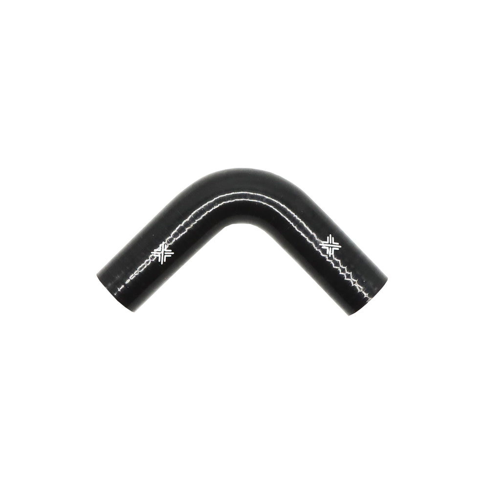 Pipercross Silicone Hose Black - 90 Degree - 40mm Bore - 152mm Leg Length